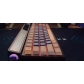 Zhongli 104+24 PBT Dye-subbed Keycaps Set for Cherry MX Mechanical Gaming Keyboard Black